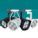 Modern black & white 35w led ceiling spot light retail display fixture by Decorbites