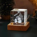 Decorbites 3d moon solar galaxy glass cube bedroom night light by Decorbites