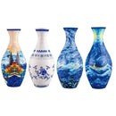 GobekUsa 3D Puzzle Vase Flower Jigsaw Building Set