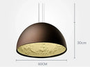 GobekUsa 3D Sky Garden Resin Chandelier with LED Lights in Black, White, Golden, and Coffee Colors