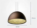 GobekUsa 3D Sky Garden Resin Chandelier with LED Lights in Black, White, Golden, and Coffee Colors