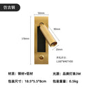 GobekUsa 3W LED Mounted Headboard Wall Light for Bedroom and Hotel