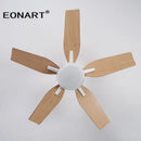 GobekUsa 40" LED Ceiling Fan with Plywood Blades & Remote Control