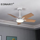 GobekUsa 40" LED Ceiling Fan with Plywood Blades & Remote Control