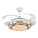 GobekUsa 42" Acrylic LED Ceiling Fan Light with Remote Control - Dimmable