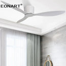 GobekUsa 42-Inch Black Ceiling Fan with LED Light & Remote Control