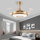 GobekUsa 42" LED Ceiling Fan with Remote, 6 Speeds & Reversible Light