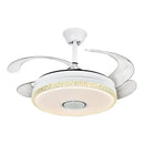 GobekUsa 42" Luxury Ceiling Fan Light with Remote Control for Bedroom and Dining Room
