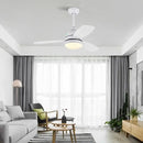 GobekUsa 42" Wood Blades Ceiling Fans Light with AC Motor, Remote Control