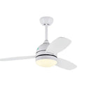 GobekUsa 42" Wood Blades Ceiling Fans Light with AC Motor, Remote Control