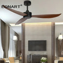 GobekUsa 46" Plastic Blade Ceiling Fan with Remote Control for Living Room