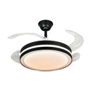 GobekUsa 48 Inch Dimmable Decorative Ceiling Fan with Remote Control and LED Light