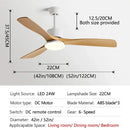 GobekUsa 52" DC Motor Ceiling Fan with LED Light & Remote Control