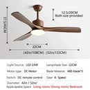 GobekUsa 52" DC Motor Ceiling Fan with LED Light & Remote Control