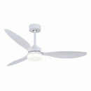 GobekUsa 52" Fashion Plastic Blade Ceiling Fan with Lamp and Remote Control