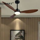 GobekUsa 52" Fashion Plastic Blade Ceiling Fan with Lamp and Remote Control