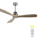 GobekUsa 52" Propeller Ceiling Fan in Wood, Silent Operation for Home and Loft.