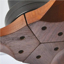 GobekUsa 52" Propeller Ceiling Fan in Wood, Silent Operation for Home and Loft.