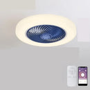 GobekUsa 52cm Smart Ceiling Fan with Lights Remote Control, Retractable Blades Silent Operation
