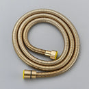Black bronze flexible stainless steel shower hose bathroom replacement by Decorbites