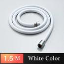 Black bronze flexible stainless steel shower hose bathroom replacement by Decorbites