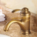 GobekUsa 6" Antique Brass Basin Faucet Water Mixer Tap - YT-5065