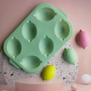 Pink silicone lemon cake mold kitchen ice cube tray by Decorbites
