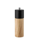 Modern black & white manual wooden salt pepper grinder kitchen tool by Decorbites