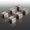 GobekUsa 6-Piece Body Shower Massage Jets for Bathroom SPA Experience
