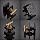 GobekUsa 6-Piece Body Shower Massage Jets for Bathroom SPA Experience