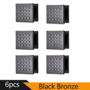 GobekUsa 6-Piece Body Shower Massage Jets for Bathroom SPA Experience