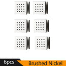 GobekUsa 6-Piece Body Shower Massage Jets for Bathroom SPA Experience