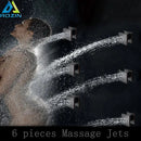 GobekUsa 6-Piece Body Shower Massage Jets for Bathroom SPA Experience