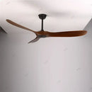 GobekUsa 60" Solid Wood DC Ceiling Fan with Remote Control