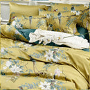 GobekUsa 600TC Egyptian Cotton Bird Plant Flowers Bedding Set with Digital Printing
