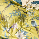 GobekUsa 600TC Egyptian Cotton Bird Plant Flowers Bedding Set with Digital Printing