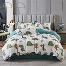 GobekUsa 600TC Egyptian Cotton Queen King Bedding Set Duvet Cover Bed Linens