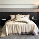 GobekUsa 600TC Lyocell Eucalyptus Fiber Bedding Set: Duvet Cover, Bed Sheet, Pillowcases