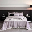 GobekUsa 600TC Lyocell Eucalyptus Fiber Bedding Set: Duvet Cover, Bed Sheet, Pillowcases