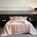 GobekUsa 600TC Lyocell Eucalyptus Fiber Bedding Set: Duvet Cover, Bed Sheet, Pillowcases