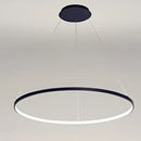 GobekUsa 60cm Circular LED Pendant Light for Dinning Living Room Lighting