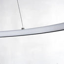 GobekUsa 60cm Circular LED Pendant Light for Dinning Living Room Lighting