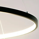 GobekUsa 60cm Circular LED Pendant Light for Dinning Living Room Lighting