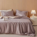 GobekUsa 60S Rayon Silk Bedding Set | Solid Color | Summer Cooling | Twin-King
