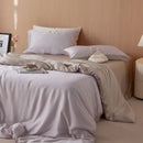 GobekUsa 60S Rayon Silk Bedding Set | Solid Color | Summer Cooling | Twin-King