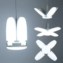 Modern white 4 blade led ceiling fan light kitchen decor by Decorbites