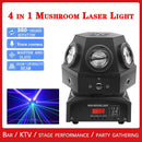 GobekUsa 60W Moving Head Strobe Beam Laser Light Projector DJ Disco Lights