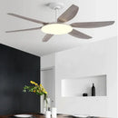 GobekUsa 63" DC Indoor Ceiling Fan Light New Style Strong Winds Chandelier