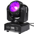 GobekUsa 65W RGBW Beam LED Moving Head Light for Super Bright Disco Party