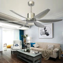 GobekUsa 66" Ceiling Fans Light & Remote Control 6 Blades - 110-240V - Hanging Fan